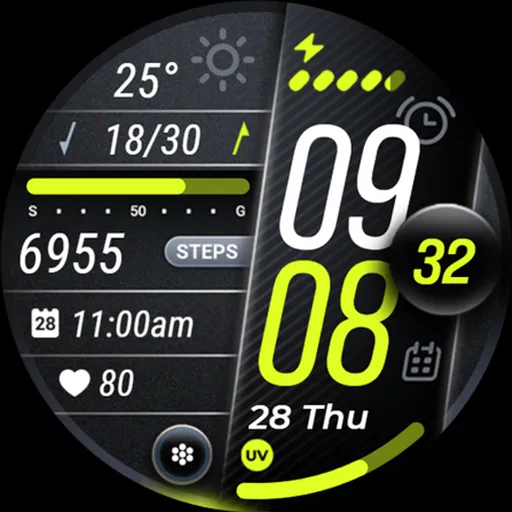 OMG 23 - Digital Watch Face screenshot 29