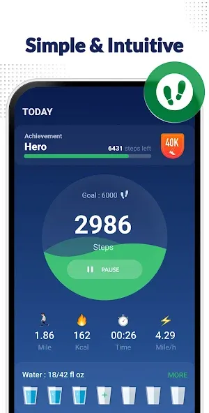 Step Counter - Pedometer screenshot 2