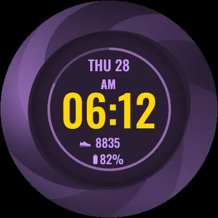 Geometric Rhythm - watch face screenshot 8