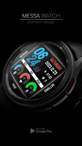 Sport - Digital Watch Face NY screenshot 4