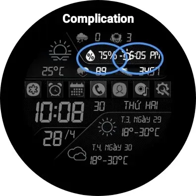 N-SPORT739 Digital Watch Face screenshot 16