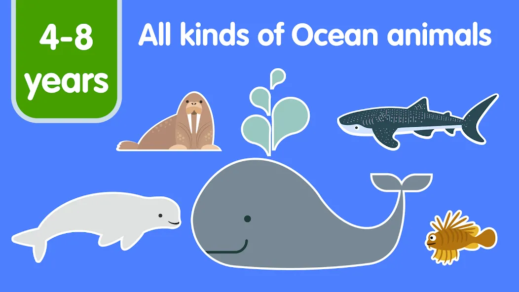 Learn Ocean Animals for kids screenshot 2
