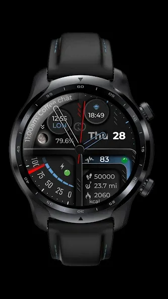 Digital Watch Face CUE101 screenshot 8