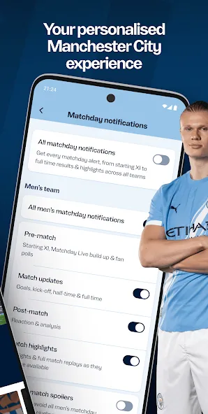 Manchester City Official App screenshot 2