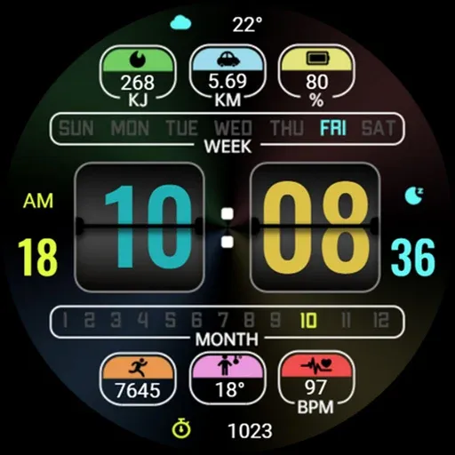 Page Turning Info ZKin Watch screenshot 6