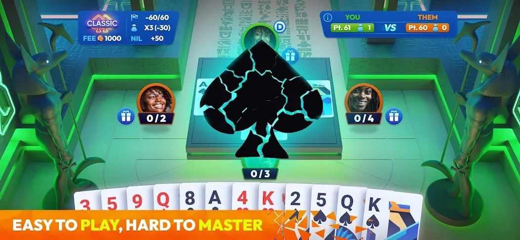 Spades Masters - Card Game screenshot 3