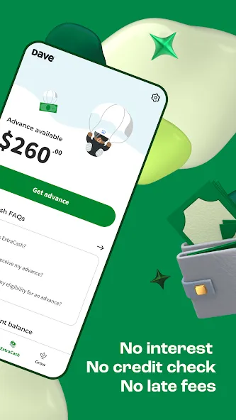 Dave - Fast Cash & Banking screenshot 2