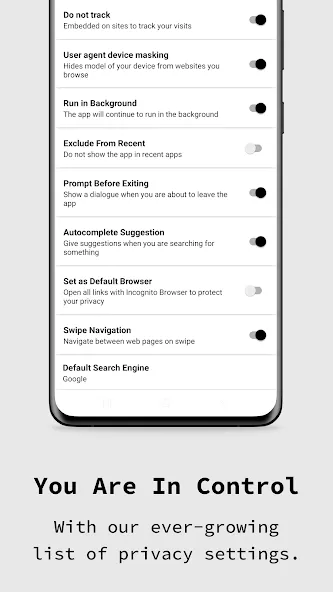 Incognito Browser - Go Private screenshot 8