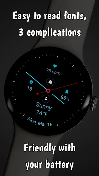 Minimalist Analog V2 screenshot 2
