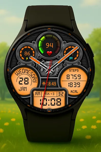 Hybrid Energon Watch Face screenshot 3