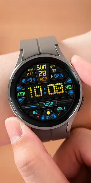 DIGI INTLANCE CTS61 Watch face screenshot 7