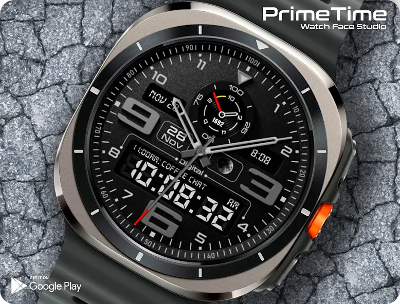 PT28 Hybrid Watch Face screenshot 1