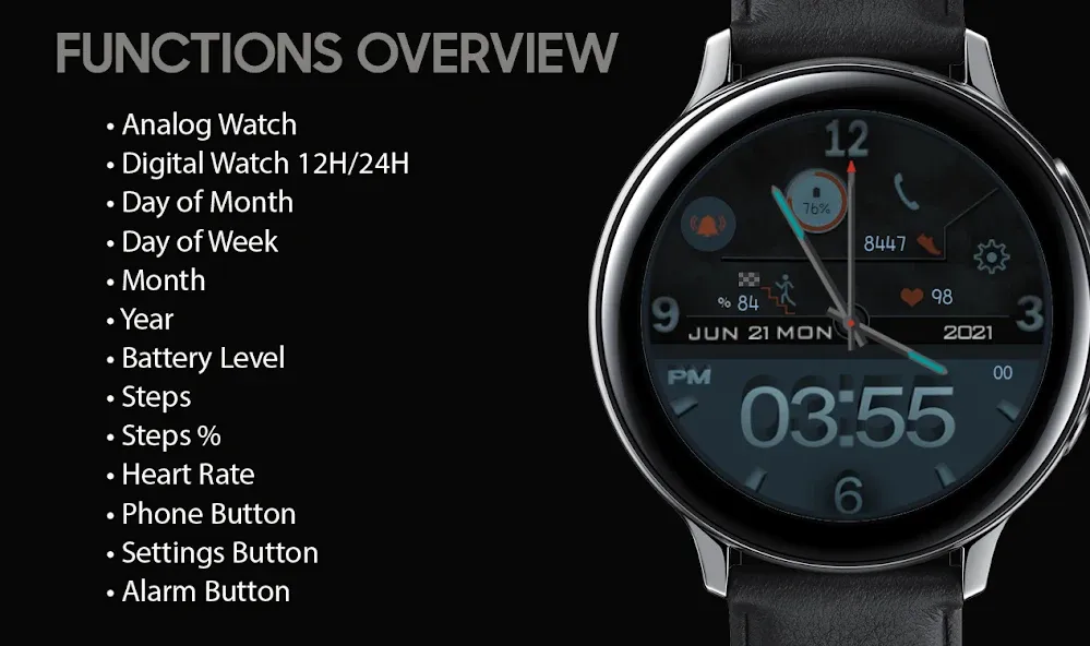 W-Design WOS027 - Watch Face screenshot 2