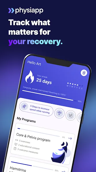 PhysiApp® screenshot 1