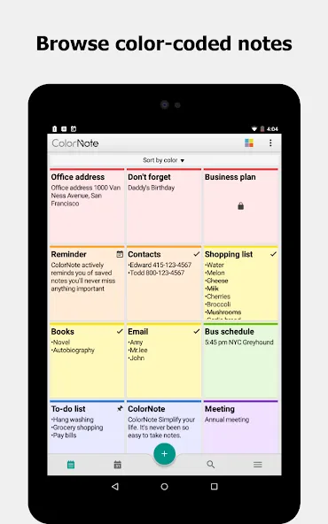 ColorNote Notepad Notes screenshot 15