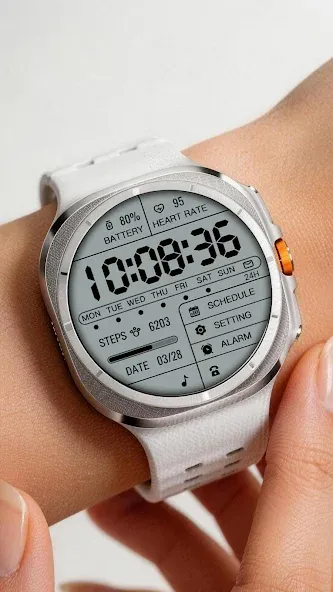 ZKin Watch Personalized LCD screenshot 7