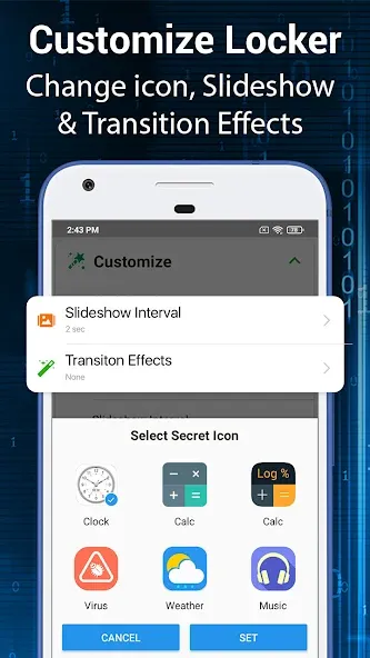 Clock Vault-Hide Photos,Videos screenshot 8
