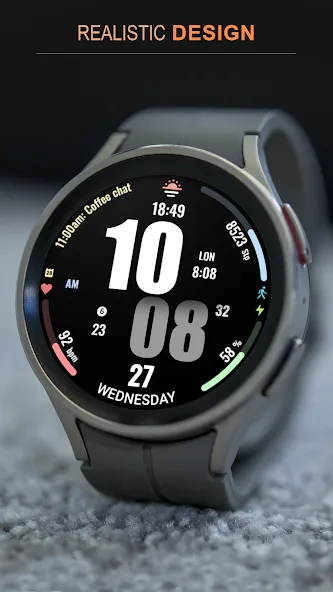 WFP 319 Digital Watch Face screenshot 5