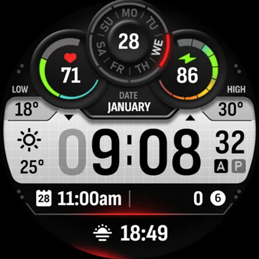 OMG 433 - Active Digital Watch screenshot 24
