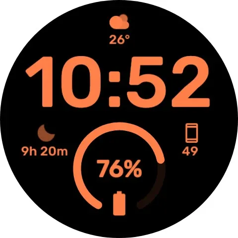 Big Time - Wear OS Watchface screenshot 5