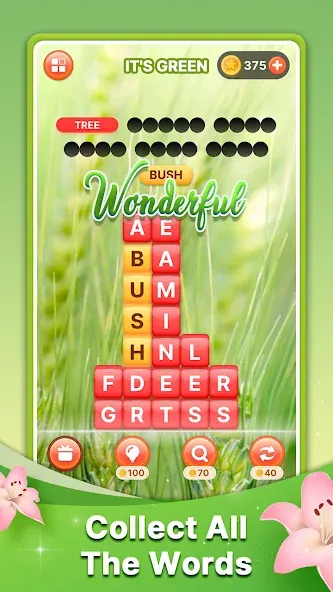 Word Search Block Puzzle Game screenshot 2
