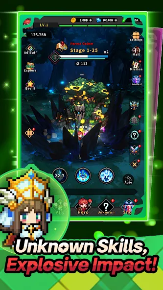 Hidden Heroes : AFK Idle RPG screenshot 20