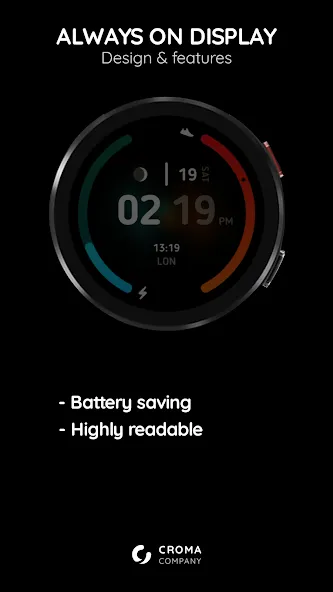 Nebula Watch Face Wear OS screenshot 4
