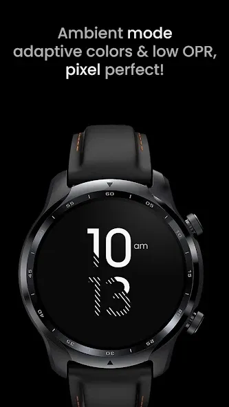 Fit OLED: Watch face screenshot 2