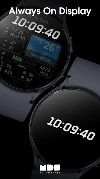 MDS01 Digital Watch Face screenshot 4