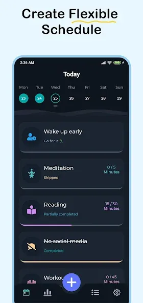Habit360 Habit Tracker & To-do screenshot 1