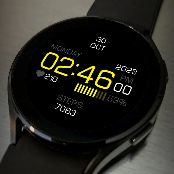Key099 Digital Watch Face screenshot 4