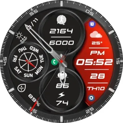 N-SPORT709 AnalogC Watch Face screenshot 10