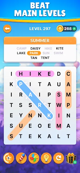 Wordscapes Search: Word Games screenshot 2