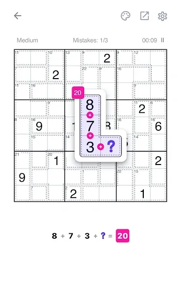 Killer Sudoku - Sudoku Puzzle screenshot 12
