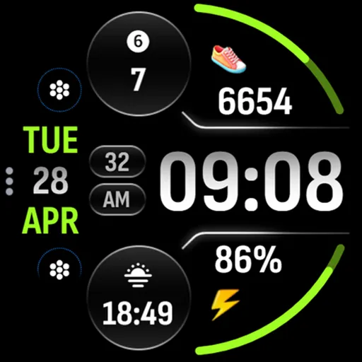 OMG 449 - Digital Watch Face screenshot 29