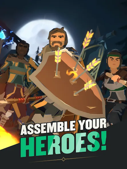 Idle Dungeon Raiders - AFK RPG screenshot 8