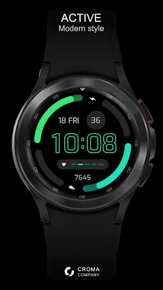 Active Watch Face for Wear OS screenshot 1