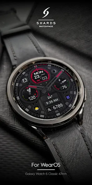 SH072 Watch Face, WearOS watch screenshot 3