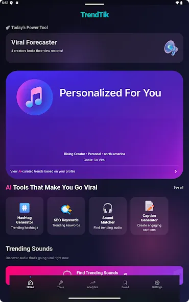 Tk Trends - Viral Sounds Hooks screenshot 9