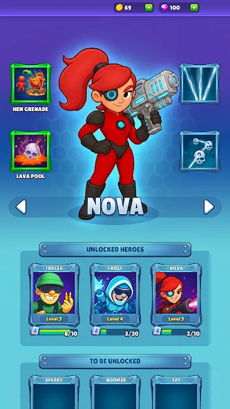 Bullet Heroes: TD RPG Shooter screenshot 4