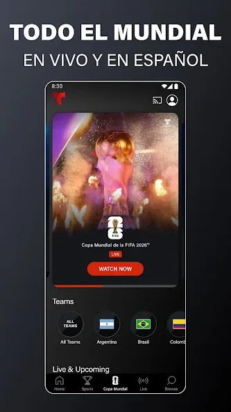 Telemundo: Series y TV en vivo screenshot 4