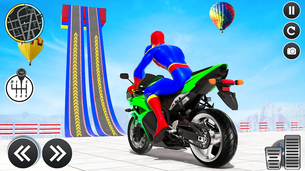 GT Mega Ramp Bike Stunt Game screenshot 3