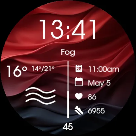 Digital Watchface D2 screenshot 25