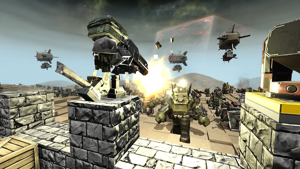 블록 포트리스 2 (Block Fortress 2) screenshot 1