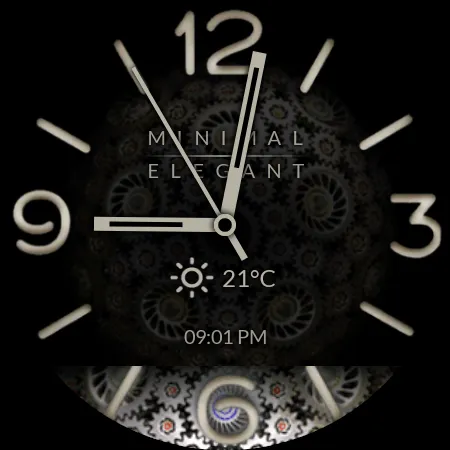 Watch Face - Minimal & Elegant screenshot 14
