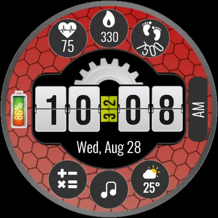 MAHO011 Wear OS Watch Face screenshot 24