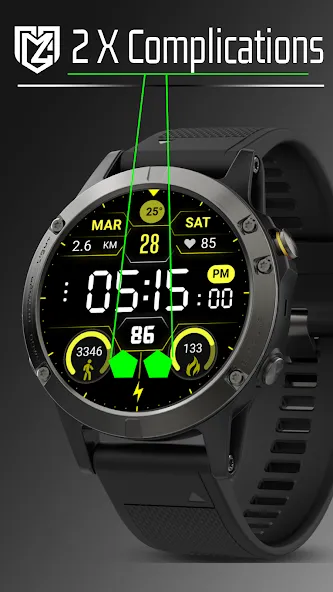 Digital Watch Face screenshot 2