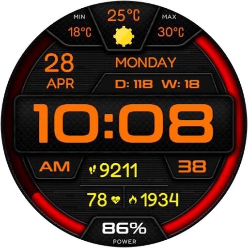 DIGI BRUNATOL Watch face screenshot 16