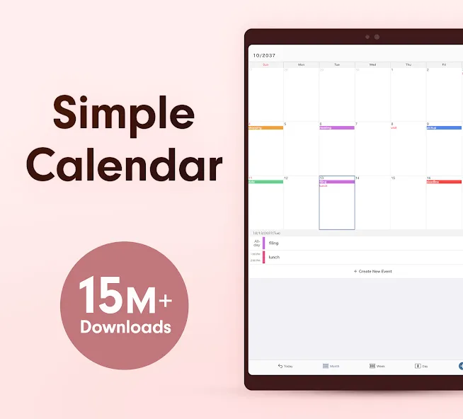 Simple Calendar - easy planner screenshot 15