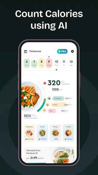 Calosync - Kalorienzähler screenshot 1